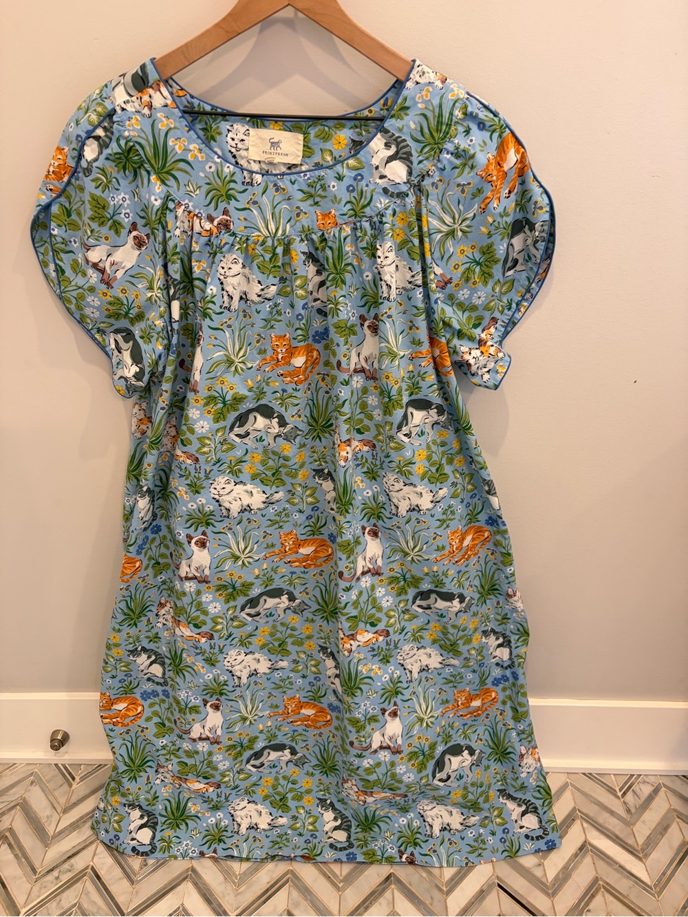 Printfresh Must Love Cats nightgown